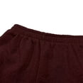 thumbnail image 4 of Tiweut Mens Pants Long Straight Leg Elastic Waist Loose Fit Stretchable Soft Lightweight Everyday Wear Man Trousers Wine,M, 4 of 9