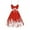 Red, variant on Vintage Snowflake Print Dress for Women Christmas Sleeveless Dress Sexy V-neck Dresses Cute Elk Print Dress Swing Dress