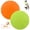 Orange+Green, variant on Dog Frisbees, 2-Pack 7-Inch Flying Disc Saucer for Dogs, Durable Rubber Toys, Orange and Green