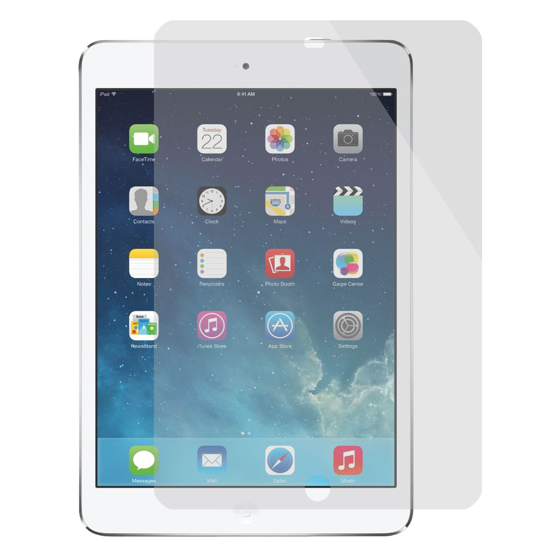 Clear Plastic LCD Screen Cover Guard Protector Film for iPad Air 5
