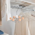 thumbnail image 1 of Multipurpose Space Saving Hangers For Closet 360° Swivel Closet Hangers Purse Organizer Hat Holder Belt Organizer Tie Rack Bra Hanger Handbag Organizer Scarf Hanger For Closet, 1 of 4