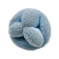 thumbnail image 1 of Juguete chirriante para perros, muebles de juego interactivos, protección resistente al desgaste, pelota de peluche para mascotas, juguete masticable azul, 1 of 8