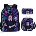 thumbnail image 1 of Primary And Secondary School Students Animation Backpack, Youth Schoolbag Three-piece Set-SinKeeU, 1 of 4