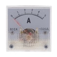 thumbnail image 1 of Amp Current Meter 0-5A DC Ammeter Meter Analog Ammeter Panel, 2.5 Accuracy Class, 1 of 8