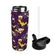 thumbnail image 2 of Honeii Halloween Gnomes1 Print 18 oz Insulated Water Bottle with Straw Lid, Stainless Steel Sports Water Bottles, Double Walled Vacuum, Leak Proof, 2 of 8