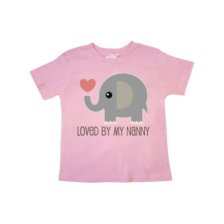 

Inktastic Loved By Nanny grandchild Gift Toddler Boy or Toddler Girl T-Shirt