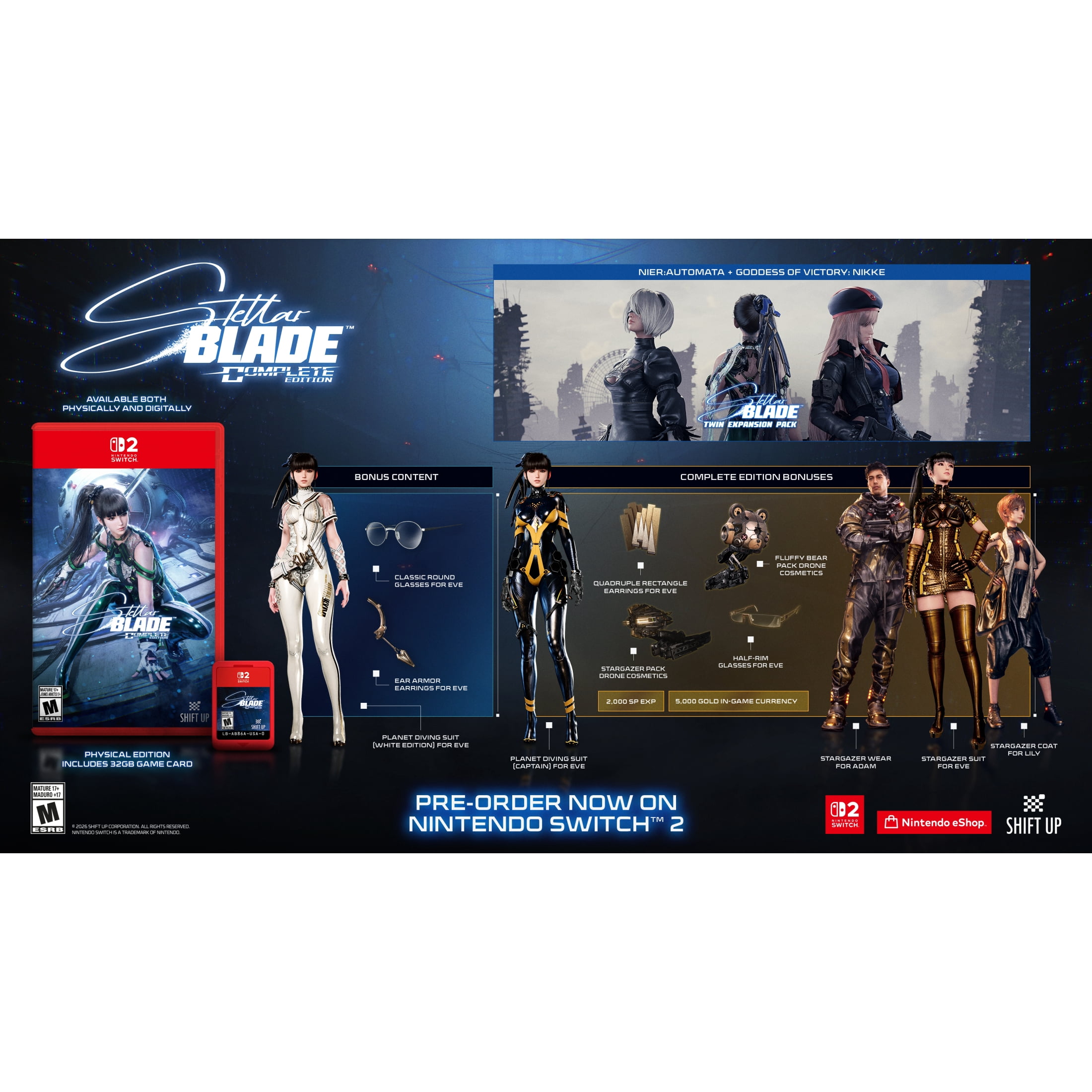Stellar Blade Complete Edition - Nintendo Switch 2 Game