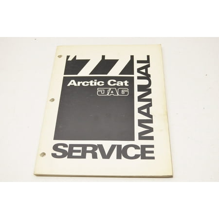 Car Service Manual - Arctic Cat 0153-121 Service Manual 77 Jag QTY 1
