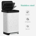 thumbnail image 5 of LAZY BUDDY 13.2 Gallon Stainless Steel Kitchen Trash Can with Soft-Close Lid, 15pcs Trash Bags, Rectangular, 5 of 5