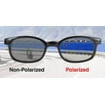 thumbnail image 4 of Retro Vintage Polarized Sunglasses Mens Mirror Lens Half Metal Frame Sunglasses, 4 of 4