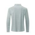 thumbnail image 5 of Aloohaidyvio Men's Polo Shirts Long Sleeve Regular Fit Cotton Golf Shirt Soft Breathable Casual Collared Tshirts, 5 of 6