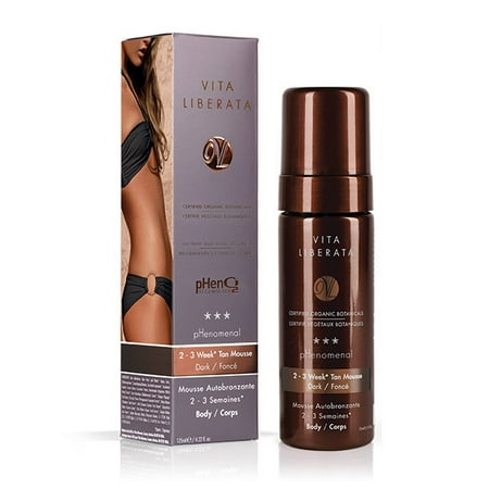 Dark Tan Combo - Vita Liberata pHenomenal 2-3 Week Self Tan Mousse Dark 4.22 fl.oz / 125 ml