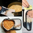thumbnail image 5 of Yayeee Oven Mitts and Pot Holder Set of 2 Heat Resistant Kitchen Gloves Baking Hot Pad, Abstract Landscape, 5 of 5