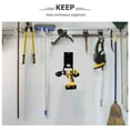 thumbnail image 4 of OULII 1Set Garage Tool Storage Hook Heavy Duty Load Bearing Wall Mount Tool Organizer Rolled Steel PVC, 4 of 8