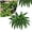38 Leaves, variant on UV Resistant Lifelike Artificial Boston Fern, 28/38/60/88 Artificial Ferns for Outdoors, Realistic Ferns Artificials Plants Large, Outdoor Fern That Look Real for Home Decor (28 Leaves,1pcs)