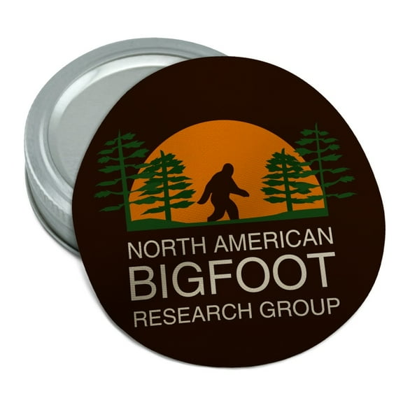 North American Bigfoot Research Group Round Rubber Non-Slip Jar Gripper Lid Opener