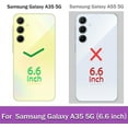 thumbnail image 2 of for Samsung Galaxy A35-5G Phone Case: Screen Protector and Camera Lens Cover Rotated Ring Kickstand Phone Cover for Samsung A35 5G, 2 of 17