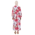 thumbnail image 5 of Floral - Crew neck - Unlined - Modest Dress - Benin, 5 of 5