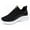 Black, variant on Innerwin Womens Athletic Shoes Fly Woven Upper Running Shoe Sport Lightweight Sneakers Fitness Workout Gym Pink 7.5