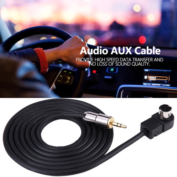Cable adaptador auxiliar de radio de audio para coche para reproductor de CD JVC/Alpine Ai-Net