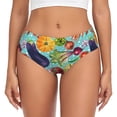thumbnail image 1 of Balery Vegetable (2) Ropa Interior de Algodón para Mujer con Dibujo – Braguitas Cómodas y Elásticas, Estilo Clásico-3X-Large, 1 of 6