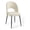 Black and Beige, variant on Maklaine 19" Upholstered Fabric Dining Side Chair in Black/Beige
