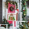 thumbnail image 5 of Merry Christmas Gingerbread House Mailbox Cover Magnetic Standard Size 21"x19", Xmas Tree Cookie Polka Dots Decorative Post Letter Box Decor, Winter Holiday Farmhouse Garden Outdoor Decoration, 5 of 6