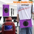 thumbnail image 7 of XYX Case for Samsung Galaxy Tab S9 FE+ 12.4 inch SM-X610/SM-X616B with 360 Degree Rotating, Hand Strap, Shoulder Strap, Purple, 7 of 7
