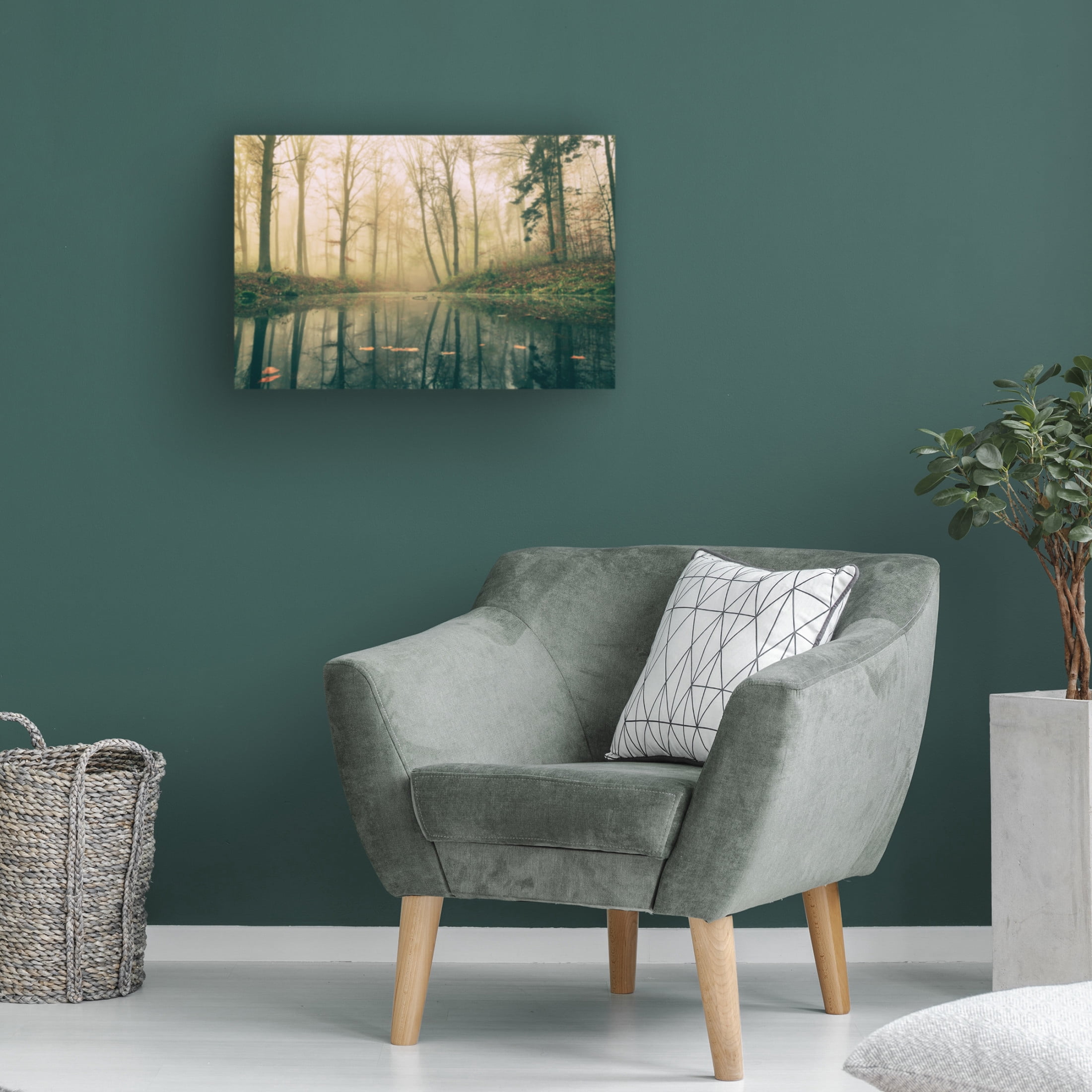 Trademark Fine Art Leif Londal Dark Water. Canvas Wall Art
