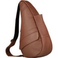 thumbnail image 5 of AmeriBag 15" Leather Crossbody Sling Healthy Back Bag (Chestnut), 5 of 9
