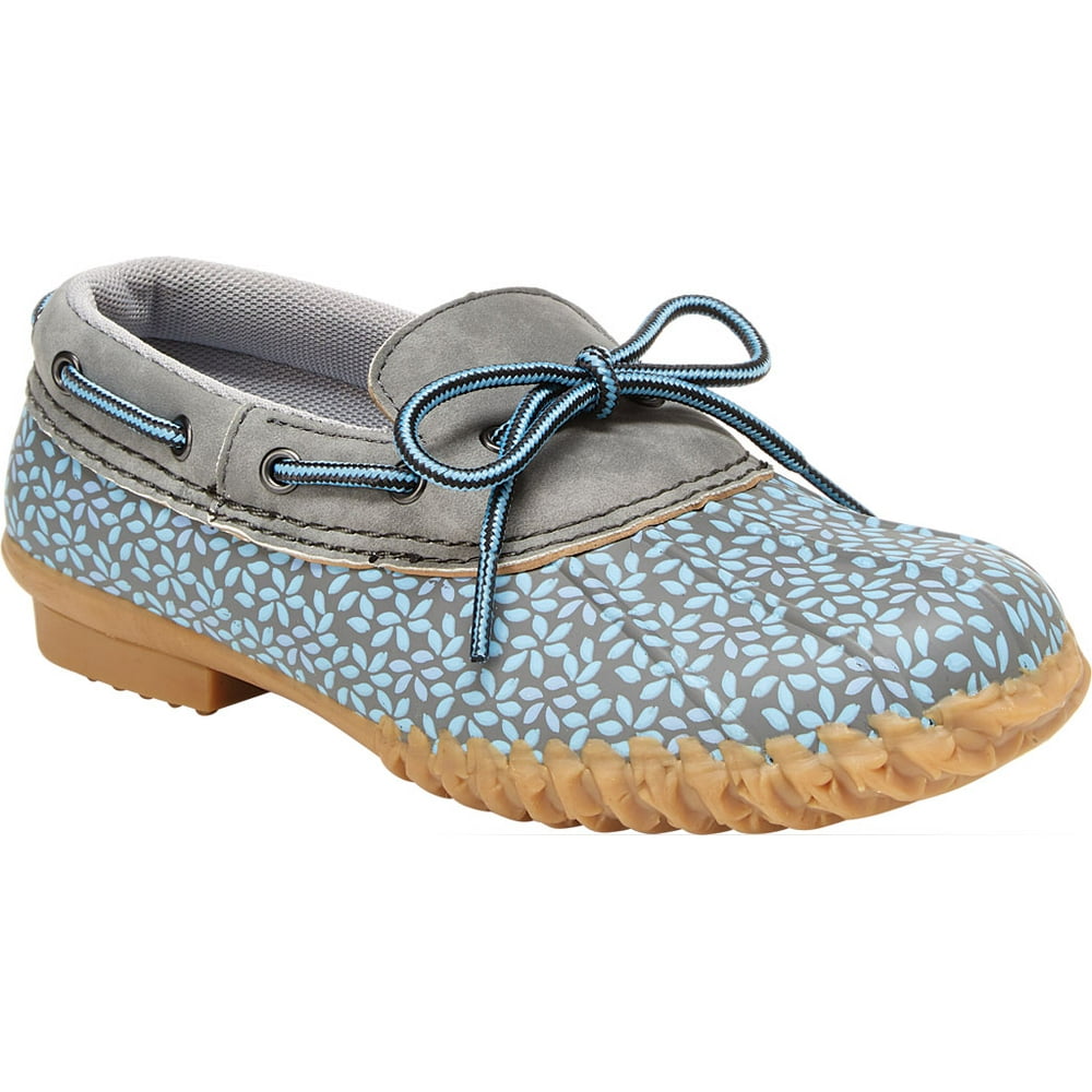 JBU Women's Jambu JBU Gwen Garden Ready Duck Shoe Stone Blue Floral