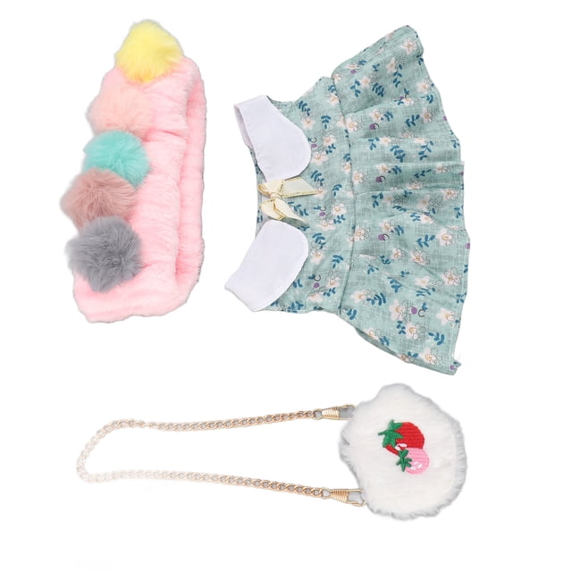 Lade De Ropa De Muñeca Juego DIY Linda Ropa De Ropa De Muñeca De 12 Pulgadas Accesorios Para Vestir Para Juegos De Roles Centros De Preescolar
