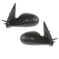 thumbnail image 2 of For 01-03 PT Cruiser Rear View Mirror Power Non-Heat Black Non-Folding SET PAIR, 2 of 5