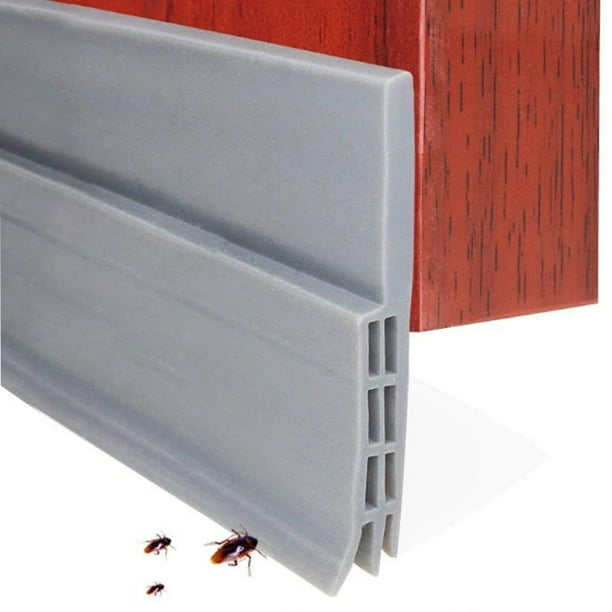 Sello inferior de puerta de silicona autoadhesivo LQ7-Gris Adepaton 2034784-6
