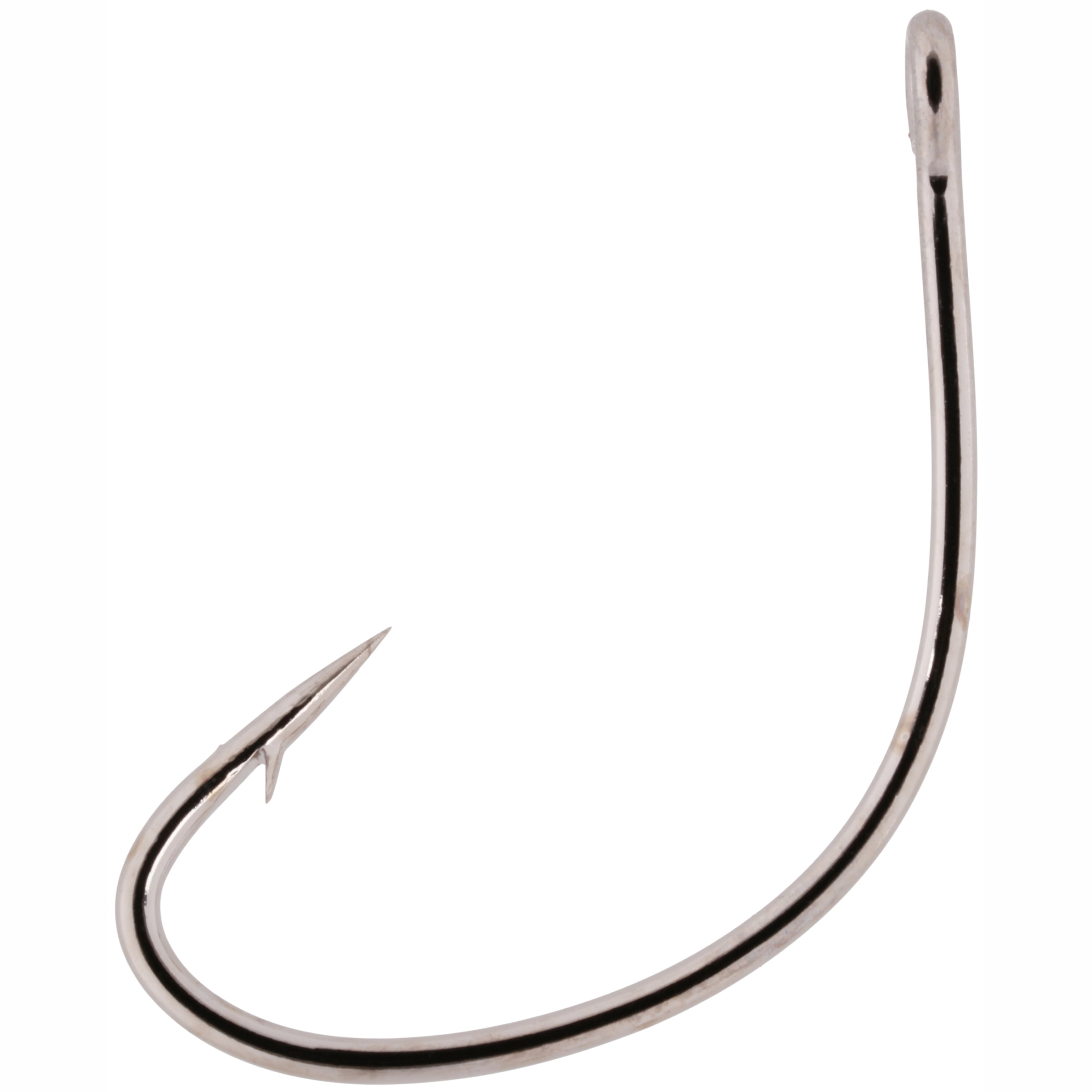 1//0 Kahle Hooks Nickel Size 1//0 50 count Eagle Claw L142F