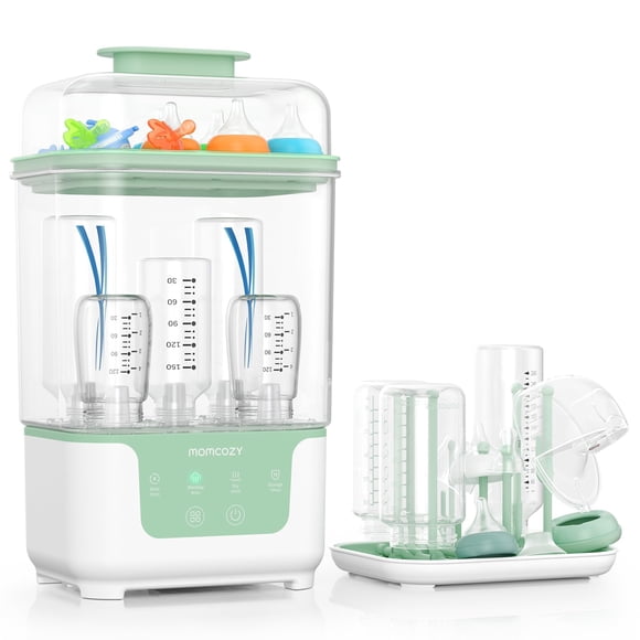Esterilizador y secador de biberones Momcozy para 6 biberones, 120 V
