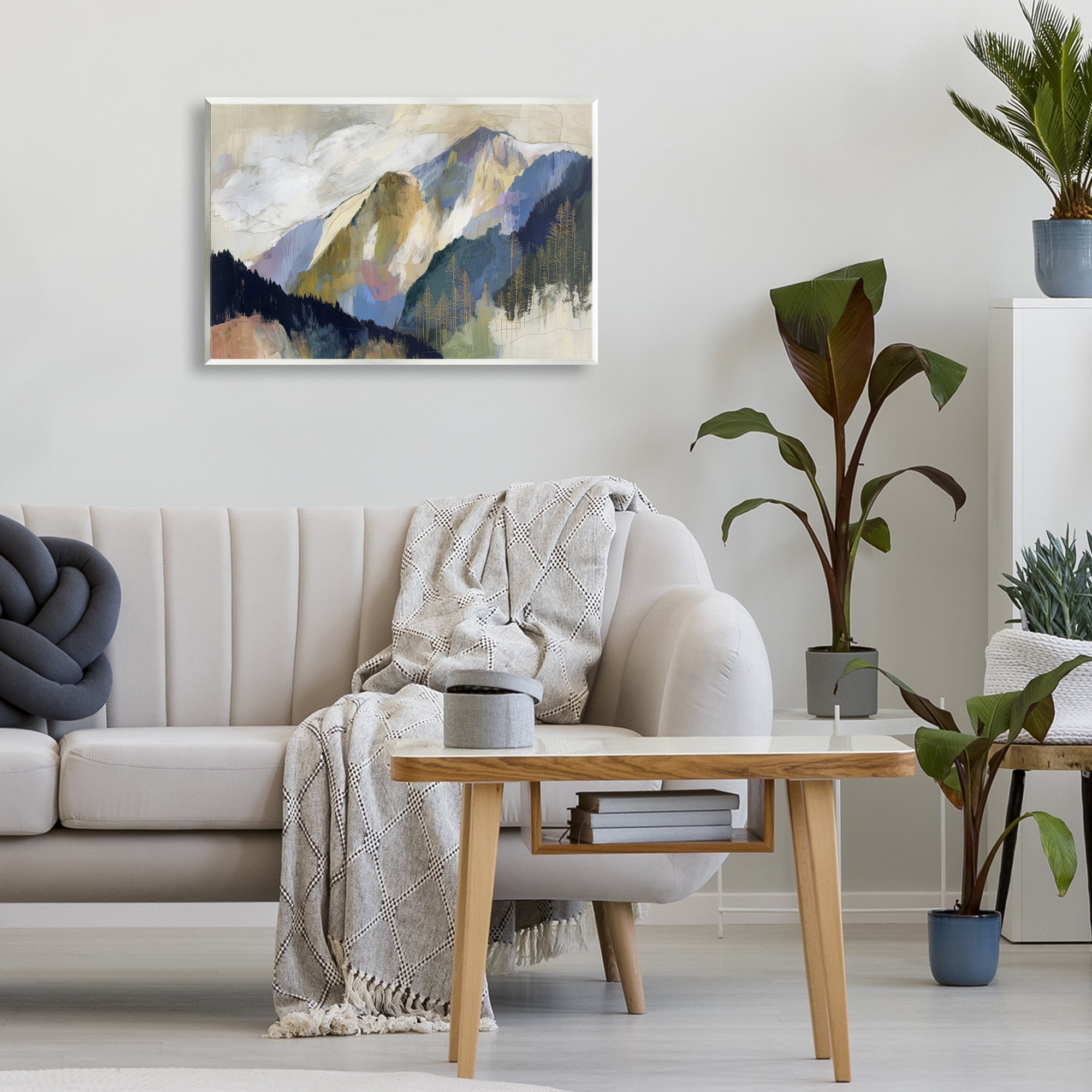 Stupell Industries Mountain Forest Landscape Wall Plaque Art, design by Chromatic Storm Studio