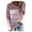 Purple, variant on gakvov Plus Size Sweaters For Women Fall Clothes Color Block Bohoknit Oversized Sweatshirt Loose Long Sleeve Crew Neck Drawstring Boho Pullover Tops