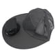 thumbnail image 5 of Sombrero De Ventilador Solar, 3 Velocidades, Ventilador único, Ala Ancha, Carga USB, Cómoda, Transpirable, Gorra De Béisbol Gris Oscuro Para Pesca, Camping, Actividades Al Aire, 5 of 7