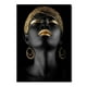 thumbnail image 2 of Pintura Sin marco Jadeshay mujer negra africana lienzo 40 * 60 cm, 2 of 7