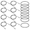 thumbnail image 1 of Candado de cable de seguridad de 3.3 pies, 8 Pcs de cable de acero inoxidable trenzado recubierto de 0.08 de diámetro para equipaje, bicicletas, puertas, 1 of 7