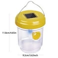 Catcher Energy Solar Hanging Fly Outdoor Trap Catcher Flea Yard Fruit Device in Water Flycatcher