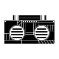 thumbnail image 1 of Altavoz inalámbrico Bluetooth con sonido envolvente creativo, regalo de graves V5.0 para el hogar Negro, 1 of 8