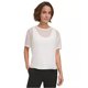 thumbnail image 1 of DKNY Womens Chiffon Basic T-Shirt, white, XL, 1 of 1