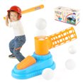 thumbnail image 1 of Juguete Lanzador De B茅isbol, Juguete De Entrenamiento De B茅isbol Para Ni帽os En Interiores Con Bate Plegable Y 3 Pelotas De B茅isbol, 1 of 7