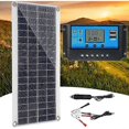 thumbnail image 1 of 300w 12v Solar Panel, Solar Panel Kit, Battery Charger Kit with 60a Solar Charge Controller for RV, Yacht, Outdoor, 1 of 3