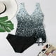 thumbnail image 3 of Gibobby Conjunto de bikini sexy Trajes de baño para mujer Trajes de baño para mujer Tops de dos piezas con parte inferior de bikini Twists Traje de baño(Azul,G), 3 of 5