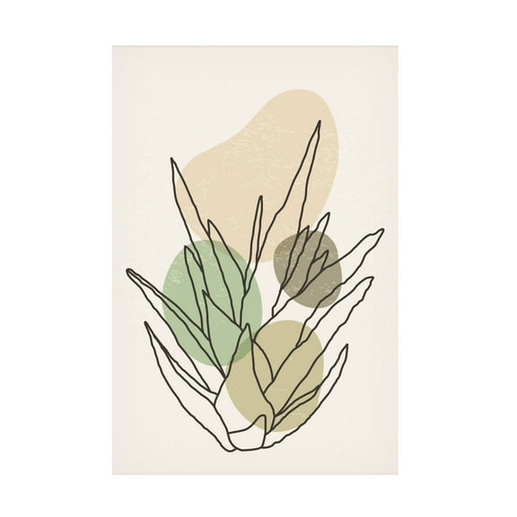 Trademark Fine Art jay stanley Color Abstract Agave 1 Canvas Wall Art