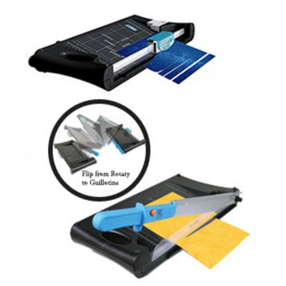 SircleTrim DC-20 Paper Cutter with Corner Rounder, 12 Cutting Length, Black, 1 Count, 1 Pack