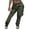 Camouflage, variant on Camo Cargo Pants for Women Army Camouflage High Waisted Jogger Sweatpants Slim Y2K Jeans XL